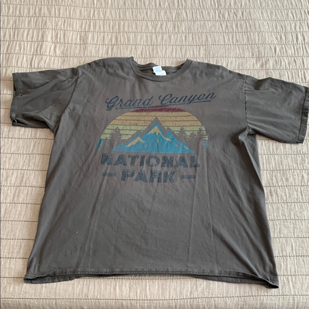 Port and Company Gray Short Sleeve Tee from Grand Canyon National Park